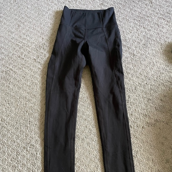 Girlfriend Collective Black Leggings - Picture 1 of 3